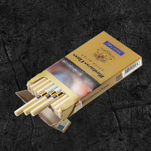 Сигареты Бизнес Класс Синий Тонкий (Business Class Silver Leaf SS)